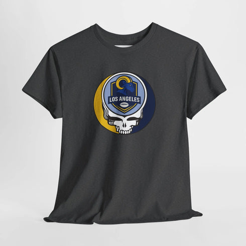 Grateful Dead - Los Angeles Rams Grateful Dead Steal Your Face T-Shirt - NFL - StealieShop